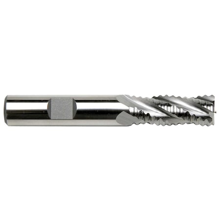 Sowa 1 Dia x 1 Shank 5Flute Regular Length Weldon Shank Roughing HSCO Cobalt End Mill 103908